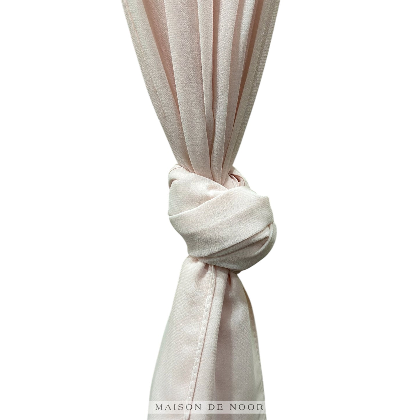 Chiffon Scarf - Nude Peach