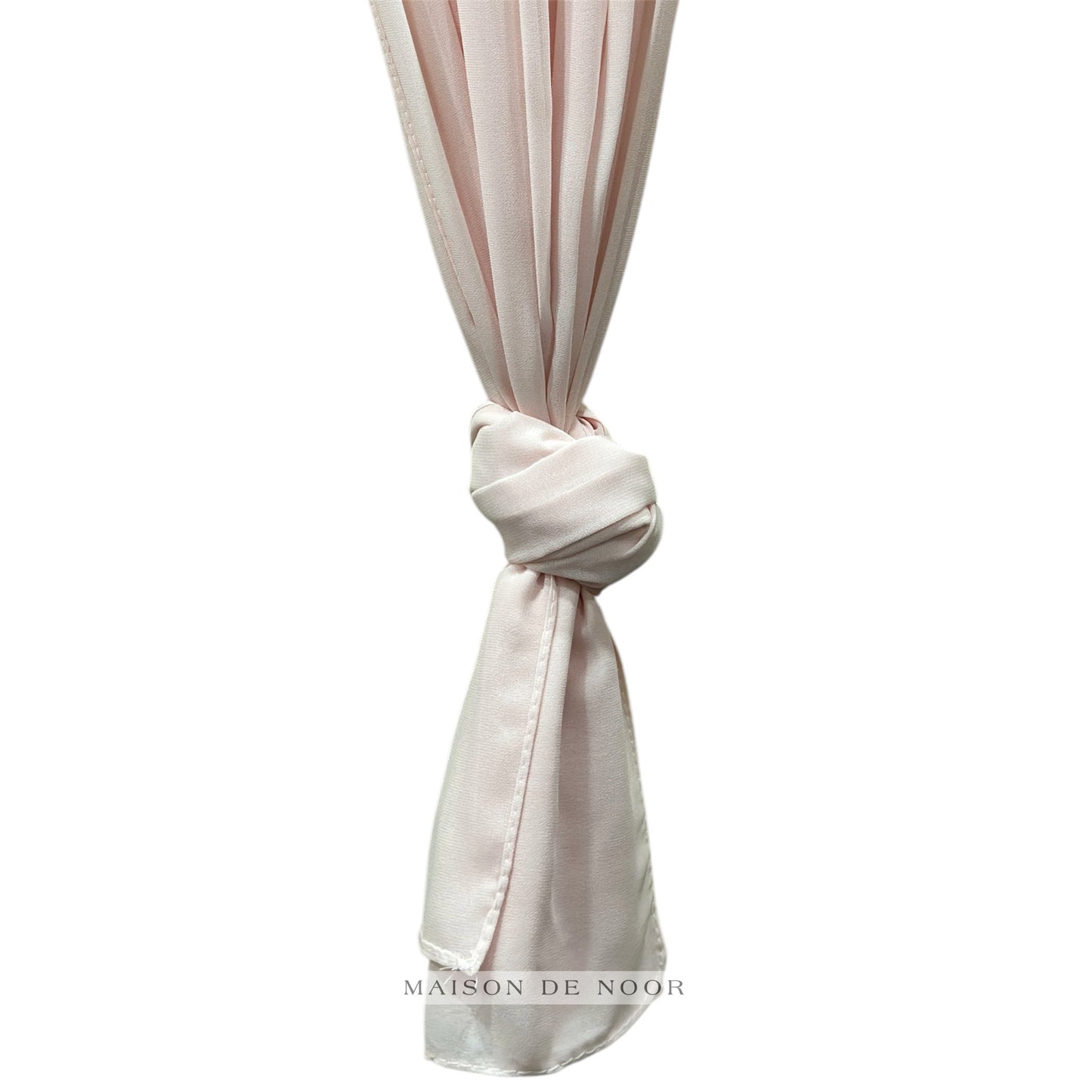Chiffon Scarf - Nude Peach