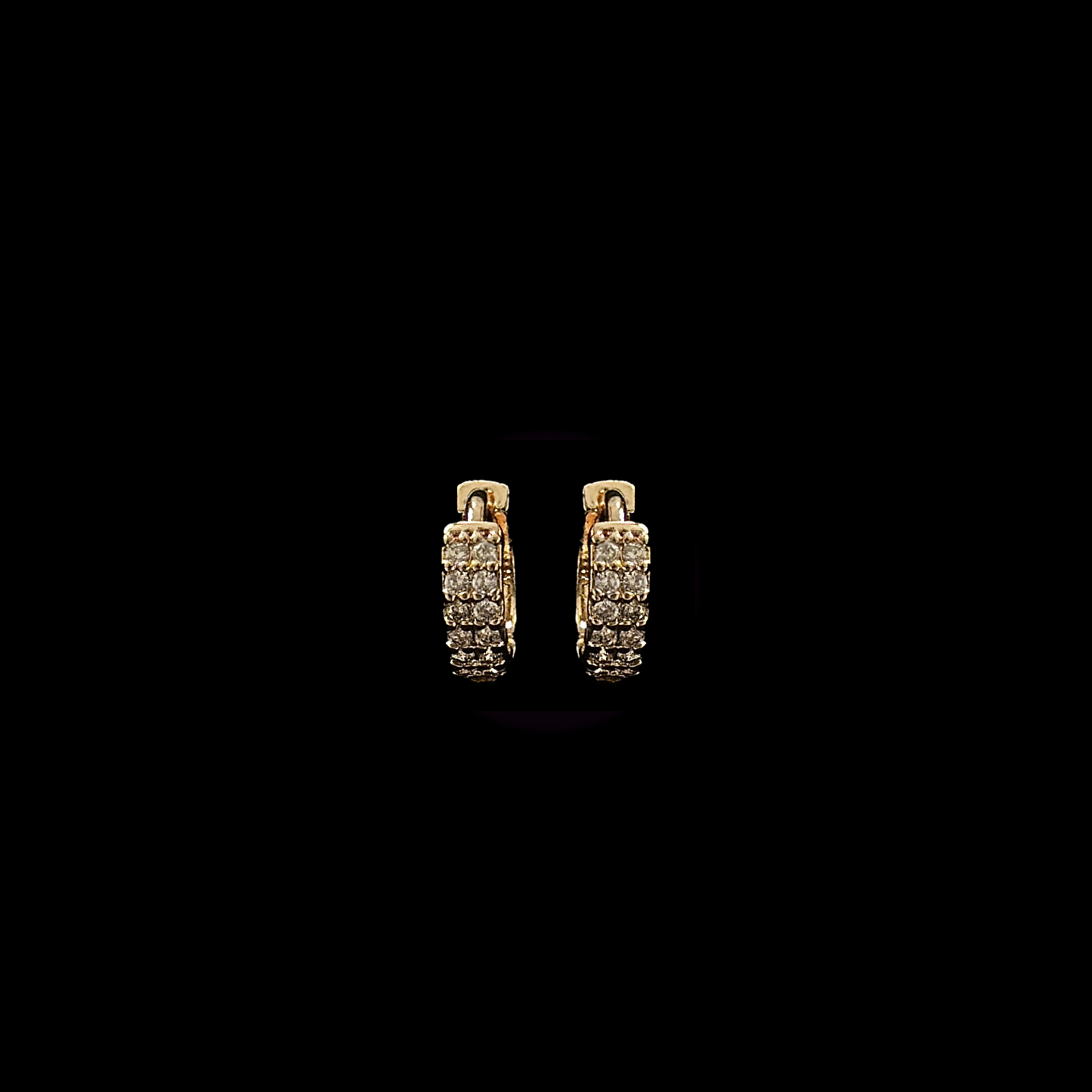 Warm Huggie Hoops Earrings - FINAL SALE