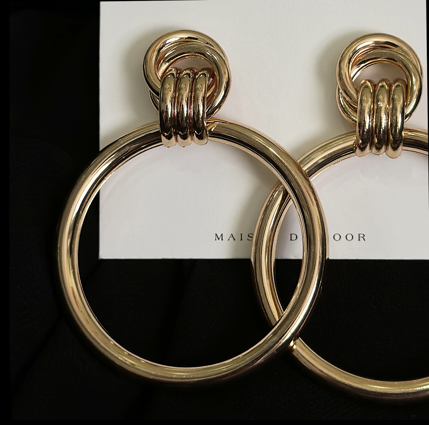 Tangled Elegance Triple Rope Knot Earrings - FINAL SALE