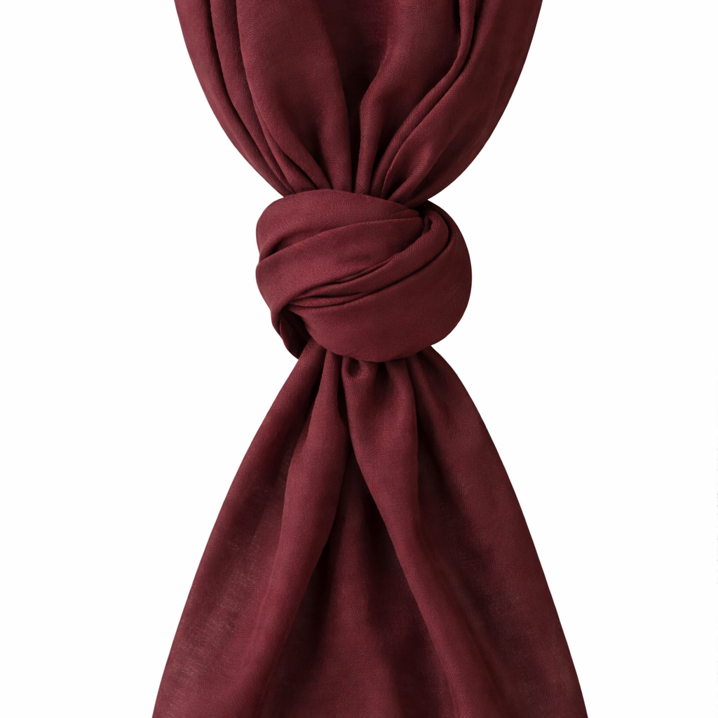 Modal Hijab - Burgundy