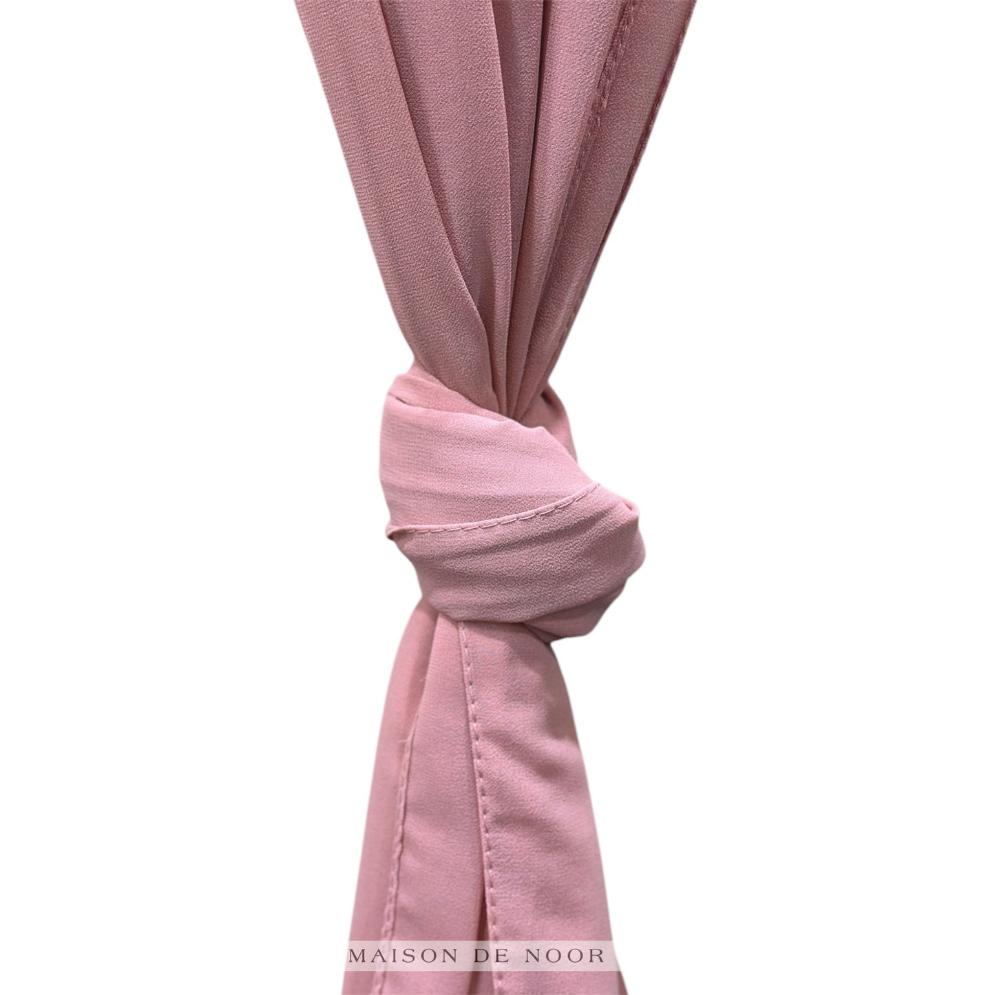 Chiffon Scarf - Blush Pink