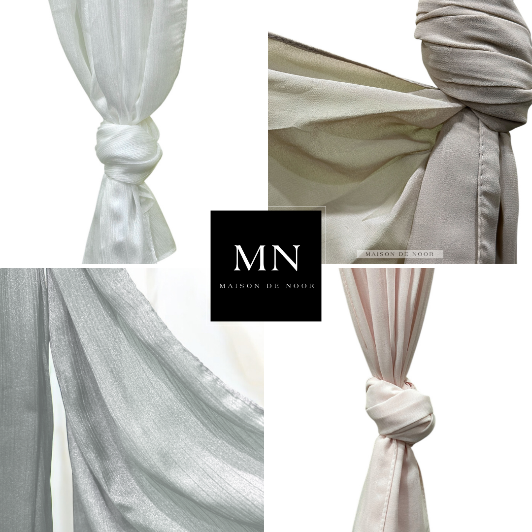 Hijab Gift Box - Mixed - Set of 4 - Neutral