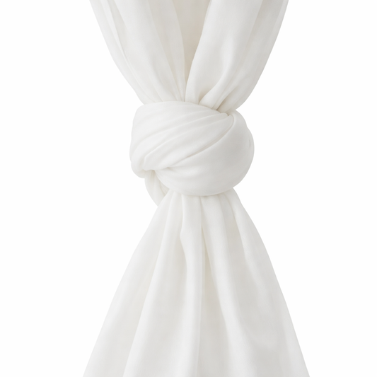 Modal Hijab - White